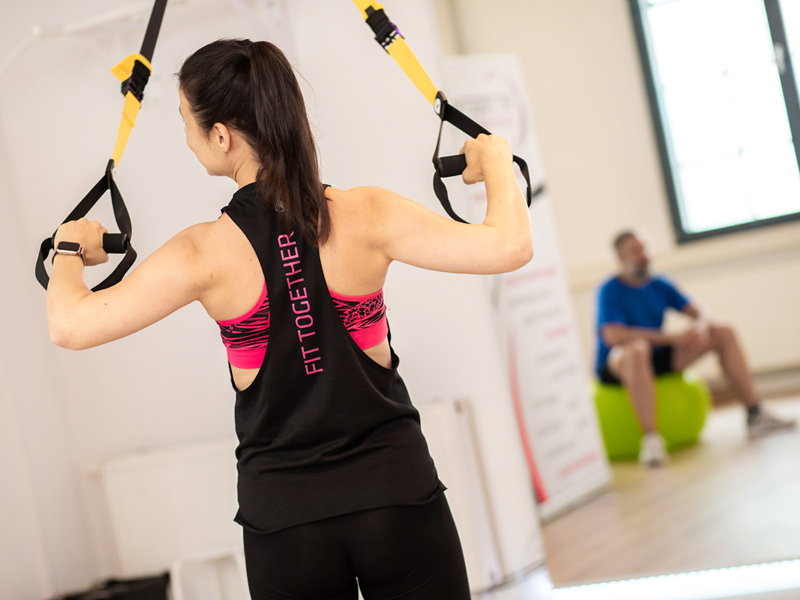 Kräftigung der Rückenmuskulatur - Bestandteil des Personal Trainings bei Fit Together Dresden